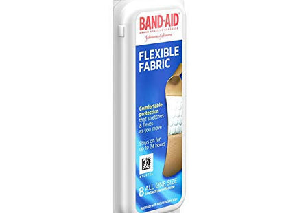 Band-Aid Brand Flexible Fabric Adhesive Bandages, Wound Care and First Aid, All One Size 8 Count (Pack Of 24)