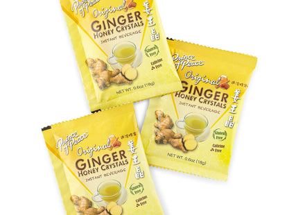 Prince of Peace Instant Lemon Ginger Honey Crystals Tea, 10 Sachets (Pack Of 2)