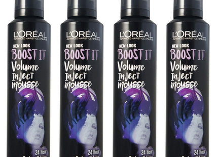 L'Oreal Paris HairCare, Advanced Hairstyle Boost, It Volume Inject Mousse HairSpray, 8.3 Ounce (Pack Of 3)