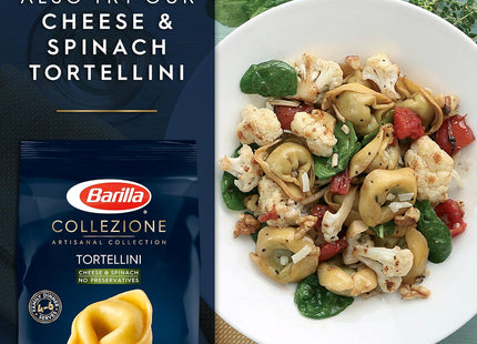 Barilla Classic Three Cheese Tortellini Pasta, Pantry Friendly Dried Tortellini, 12 Ounce (Pack Of 6)