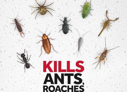 Raid Ant & Roach Killer Defense System, Outdoor, Aerosol, Fresh Scent 17.5 Ounce (Pack Of 6)