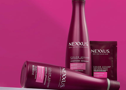 Nexxus Hair Color Assure Sulfate-Free Shampoo, with Protein Fusion, For Color Treated Hair Color Shampoo 13.5 oz (Pack Of 6)