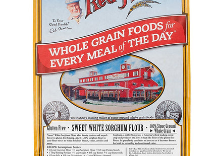 Bob's Red Mill Gluten Free,  whole grain, Stone Ground, Sweet White Sorghum Flour, 22 Ounce (Pack Of 2)