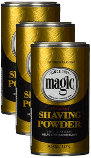 SoftSheen-Carson Magic Shaving Powder, Razorless Shaving, Depilatory, Fragrant, 5 Ounce (Pack Of 3)