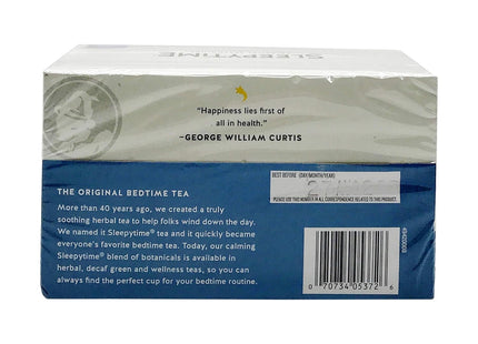 Celestial Seasonings Sleepytime Extra Well Tea, Caffeine Free Herbal Tea Bags, 20 Count (Pack Of 1)