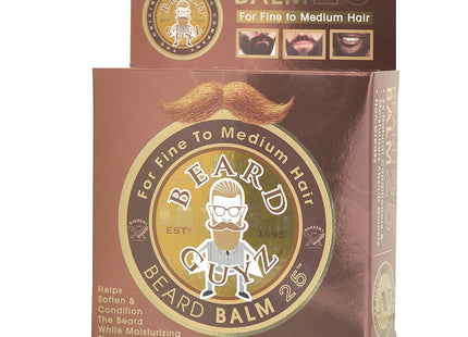 Beard Guyz Beard Balm 25 Style Your Beard, for Fine to Medium Hair, 3 Ounce (Pack Of 12)