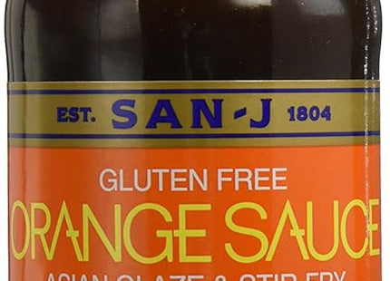 Sanj Cooking Sauce, Gluten Free Asian Glaze & Stir-Fry Orange Sauce 10 Fl Oz (Pack Of 1)