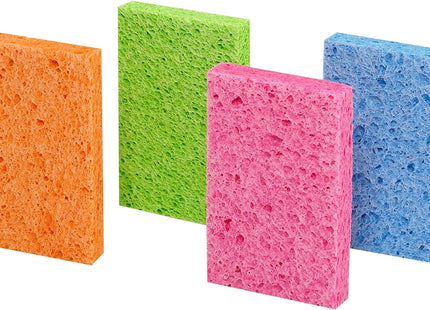 Scotch-Brite, ocelo Handy Sponge, Assorted Colors, Vibrant Color Sponges, 4 Count (Pack Of 1)