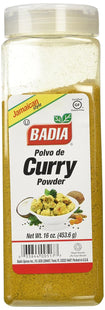 Badia Jamaican Style Curry Powder, 16 oz. (Pack Of 12)