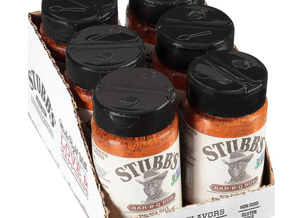 Stubb's All Purpose BBQ Barbecue Rub, With sea salt, paprika and garlic, 4.62 Ounce (Pack Of 6)