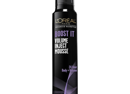 L'Oreal Paris HairCare, Advanced Hairstyle Boost, It Volume Inject Mousse HairSpray, 8.3 Ounce (Pack Of 3)