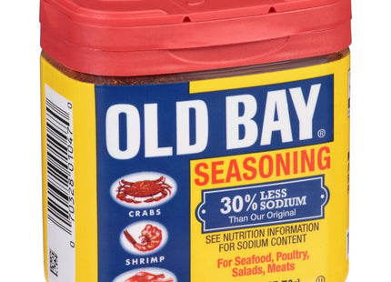 Old Bay Seasoning, 30% Less Sodium Than Original, Mixed Spices & Seasonings, Gluten Free, 2 Ounces (Pack Of 6)