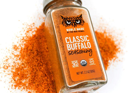 Noble Made by The New Primal, Organic Classic Buffalo Seasoning, 2.3 Ounce (Pack Of 12)