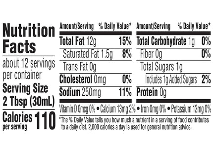 Hidden Valley Original Ranch Plant Powered Salad Dressing & Topping, Gluten & Dairy Free, 12 Fluid Ounce, (Pack Of 2)