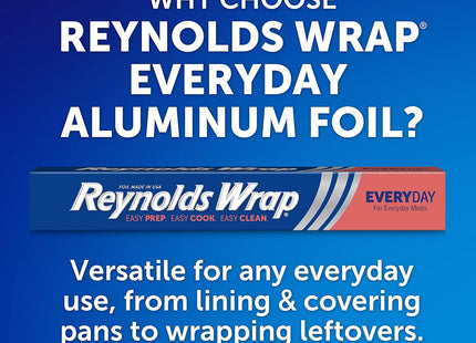 Reynolds Food wrap Aluminum Foil, Standard 12 Inch, 30 Square Feet Box (Pack Of 1)