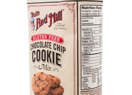 Bob's Red Mill Dairy Free, Gluten Free, Wheat Free, Chocolate Chip Cookie Mix, 22 Ounce (Pack Of 12)