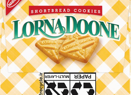 Nabisco Lorna Doone Convenience Pack Cookies, Shortbread, 1.5 x 3 Per Box 4.5 Ounce (Pack Of 20)