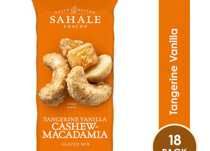 Sahale Snacks Tangerine Vanilla Cashew Macadamia Glazed Mix, 1.5 oz (Pack Of 12)