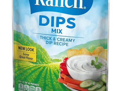 Hidden Valley, Original Ranch Dressing And Seasoning, Dip and Salad Mix, Gluten Free, 1 Ounce (Pack Of 2)