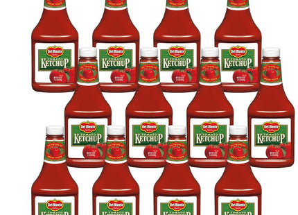 Del Monte Natural Tangy Delicious Tomato Ketchup Bottle,  No artificial flavors Or Preservatives, 24 Ounce (Pack Of 12)