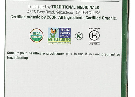 Traditional Medicinals Organic Spearmint Herbal Tea, Healthy & Refreshing, 16 Count (Pack Of 1)