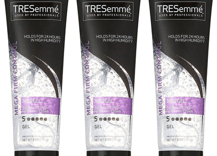 Tresemme Tres Two, Mega Control, Hair-Gel, for 24-Hour, Frizz Control #5, 9 Ounce (Pack Of 4)