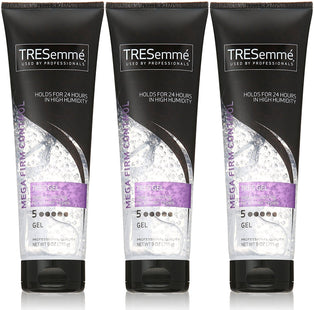 Tresemme Tres Two, Mega Control, Hair-Gel, for 24-Hour, Frizz Control #5, 9 Ounce (Pack Of 3)