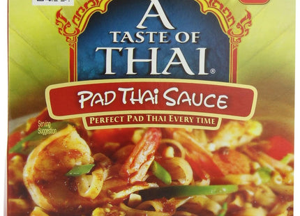 A Taste Of Thai Ready-to-Use Mix, Flavored with Classic Thai Spices, Sauce Pad Thai, 3.25 Ounces (Pack Of 6)