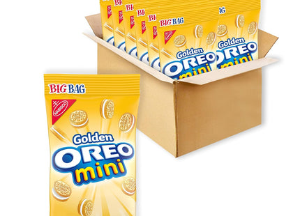 Nabisco OREO Mini Golden Sandwich Cookies, Vanilla Flavor, 3 Ounce (Pack Of 1)