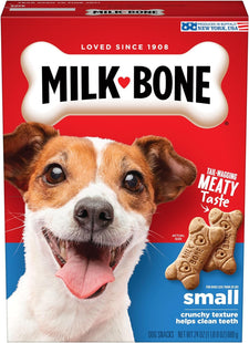 Milk-Bone Original Mini Dog Biscuits, Small Crunchy Dog Treats, 24 Ounce (Pack Of 3)