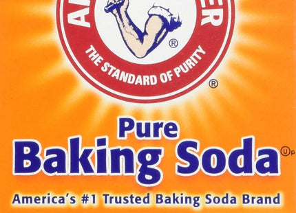 Arm & Hammer Pure Baking Soda, For Baking, Cleaning & Deodorizing, 8 Ounce (Pack Of 4)