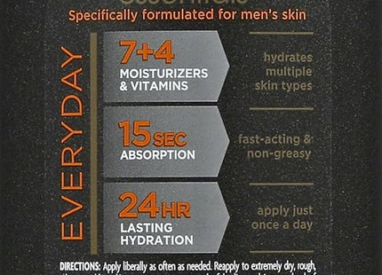 Gold Bond Men's Essentials Everyday Moisture Daily Body And Hand Lotion, With Vitamin-C 14.5 Ounce (Pack Of 2)