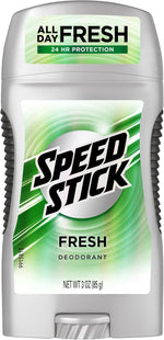 Speed Stick Mennen, Active Fresh Deodorant Stick, All Day Fresh, Aluminum-Free, 3 Ounce (Pack Of 1)