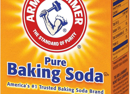 Arm & Hammer Pure Baking Soda, For Baking, Cleaning & Deodorizing, 8 Ounce (Pack Of 4)