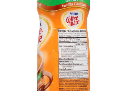 Nestle Coffee mate. Vanilla Caramel, Sugar Free, Coffee Creamer Powder, Non-dairy, Lactose Free, 10.2 Ounce (Pack Of 4)