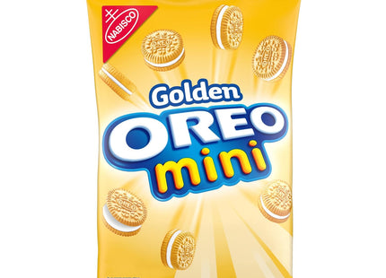 Nabisco OREO Mini Golden Sandwich Cookies, Vanilla Flavor, 3 Ounce (Pack Of 1)