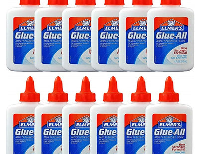 Elmer's Glue All Multi-Purpose Liquid Glue Extra Strong, Quick Drying Formula, 4 Ounces (Pack Of 8)