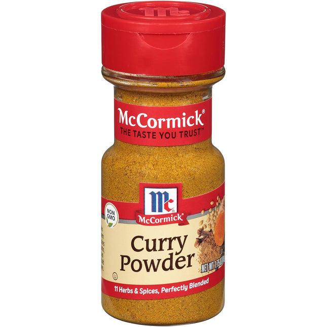 McCormick Curry Powder, Blends earthy depth with sweet spices, Non GMO, 1.75 Ounce (Pack Of 1)