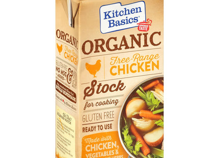 Kitchen Basics Organic Free Range Chicken Stock, 32 fl oz (Pack Of 6)