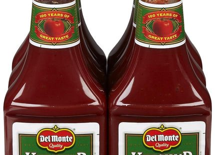 Del Monte Natural Tangy Delicious Tomato Ketchup Bottle,  No artificial flavors Or Preservatives, 24 Ounce (Pack Of 6)