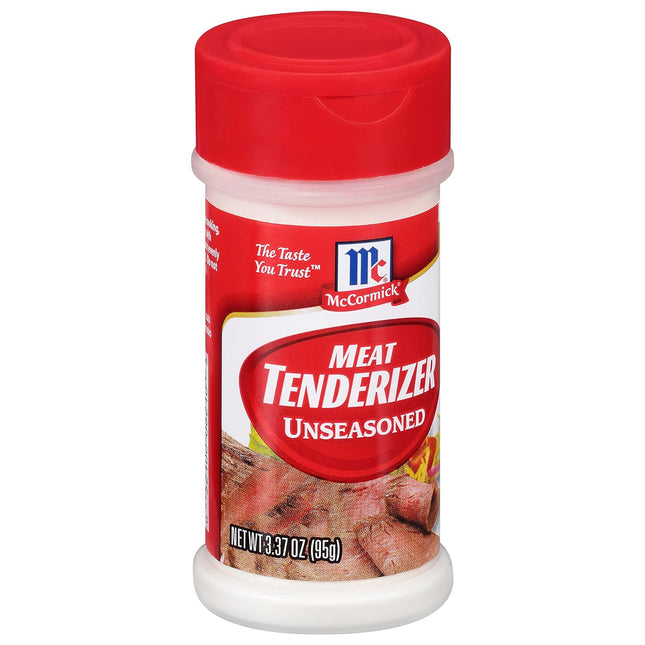 Mccormick Kosher Non-Seasoned Meat Tenderizer, The Taste You Trust, No-MSG, 3.37 Ounces (Pack Of 1)