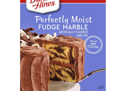 Duncan Hines Signature Perfectly Moist Cake Mix, Classic Fudge Marble, 15.25 Ounce (Pack Of 1)