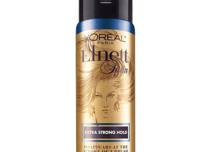 L'Oreal Paris Elnett Satin Extra Strong Hold Hairspray, Humidity Resistant, 2.2 fl oz (Pack Of 12)