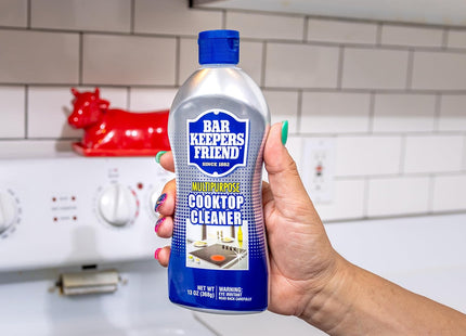 Bar Keepers Friend Multipurpose Cooktop Cleaner Liquid Stovetop Cleanser 13 Ounce (Pack Of 1)