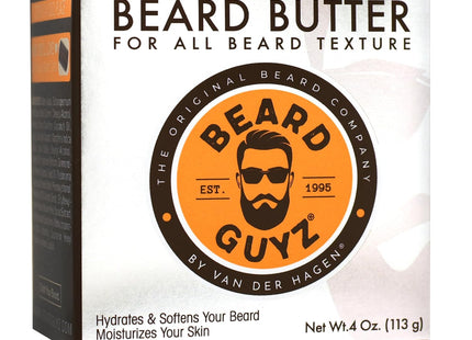 Beard Guyz Beard Butter- Hydrates & Softens Beard & Skin Original Formula 4 Ounce (Pack Of 4)