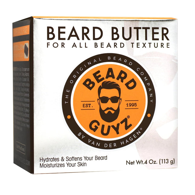 Beard Guyz Beard Butter- Hydrates & Softens Beard & Skin Original Formula 4 Ounce (Pack Of 3)