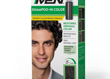 Just For Men Shampoo-In Color Gray Hair Coloring H-50 Darkest Brown (6 Pack) - Personal Care > & Styling Shampoo