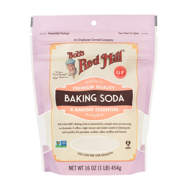 Bob's Red Mill Gluten-Free, No Added Chemicals, Premium Baking Soda, 16 Ounce (Pack Of 1)