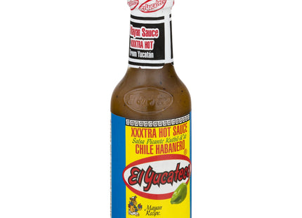 El Yucateco Chile Habanero Xxxtra Hot Sauce, 4 fl Ounce Bottle (Pack Of 1)