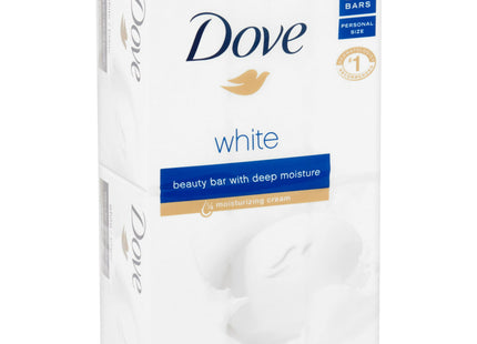 Dove Original White Moisturizer Cream Beauty Bars, Gentle for Soft Skin 3.17 Oz, 6 Bar Each (Pack Of 1)